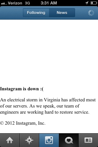 Instagram, Pinterest'e erişilemiyor!