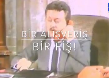 Bir alışveriş, bir fiş…